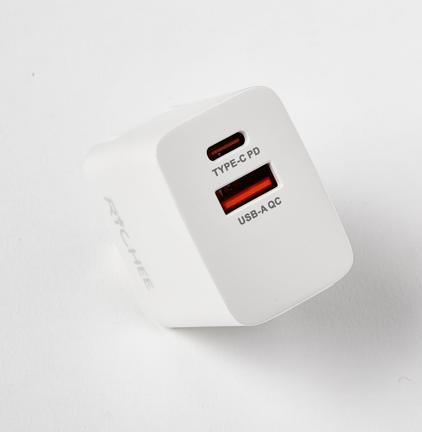 Richee Premium Dual-Port Wall Charger Block